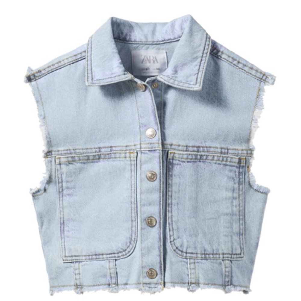 NWT Zara Denim vest